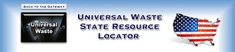 Universal Waste State Resource Locator - Massachusetts - EnvCAP