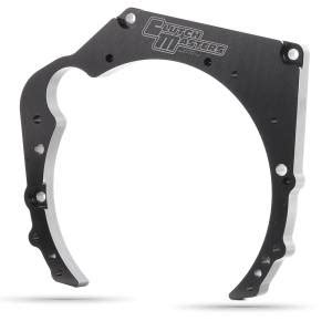Universal adapter plate for engine conversion.  Off-the-shelf engine to transmission adap...