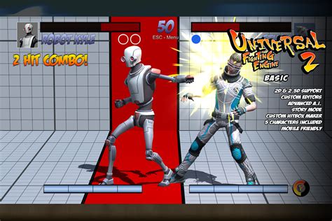 Universal fighting engine. Universal Fighting Engine Unity Asset has got native netcode as well as deterministic physics designed to run online matches in a very smooth lag-free environment. Universal Fighting Engine Unity Asset uses a technique which is known as Rollback for rearranging the timeline so a game can correct itself whenever an input is executed with … 