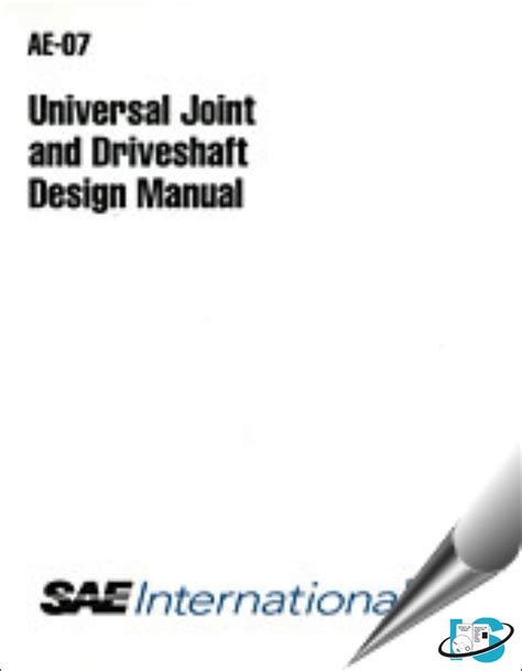 Universal joint and driveshaft design manual. - Manual del arte espa ol by manuel bendala gal n.