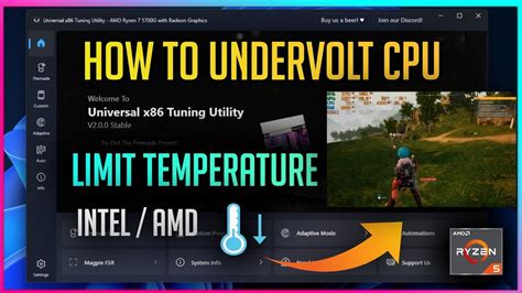 Universal tuning utility undervolt.  Discuss code, ask questions & collaborate wi...