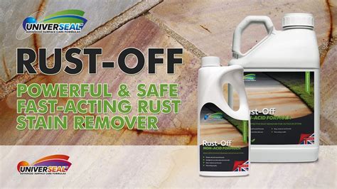 Universeal Rust-off: easily eliminates rust stains from stone patios ...