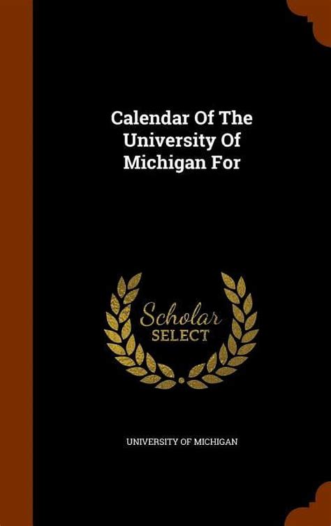 University Of Michigan Calendar