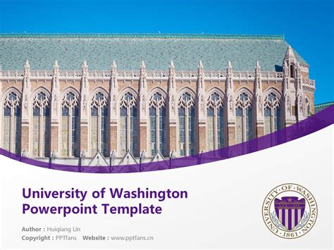University Of Washington Powerpoint Template