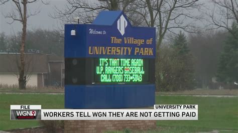 University Park workers go unpaid