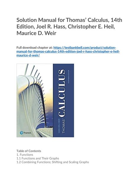 University calculus hass weir thomas solutions manual download. - Stanley warford computer systems solution manual.