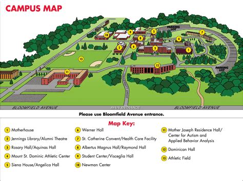 University of Delaware Campus Map.