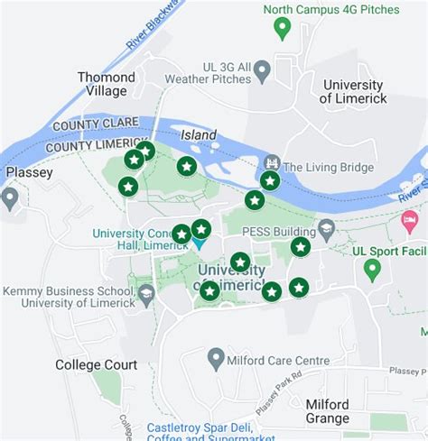 University of Limerick - Google My Maps