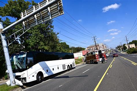 University of Maryland bus hits light pole, sending 27 to hospitals