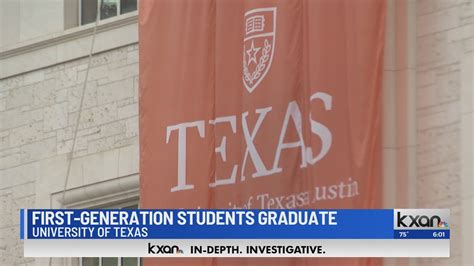 University of Texas estimates 1,400 first-generation graduates this weekend