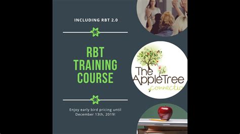 What is an RBT Training Program? While you won’t need an associate degree or bachelor’s degree to become an RBT, you will need training. RBT candidates with a high school diploma must complete 40 clock hours of training. This training must be overseen by a qualified BACB certificant and must be completed before applying for the exam.. 