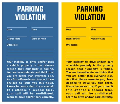 parking without parking passes are subject to ticket