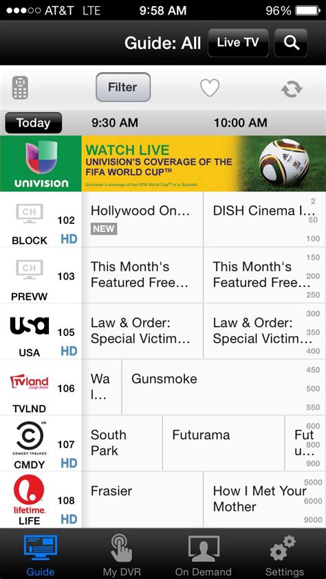 Univision guide for today. Sports Games Today has established itself as a leading and trusted online platform for up-to-date live sports TV schedules. Watch and stream today's live sports including football, basketball, baseball, hockey, motorsports, soccer, … 