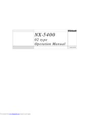 Uniwell nx 5400 type 01 programming manual. - Fujifilm fuji finepix s5100 s5500 service reparaturanleitung.