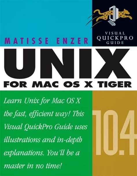 Unix for mac os x 10 4 tiger visual quickpro guide 2nd edition. - Field instruction a guide for social work.
