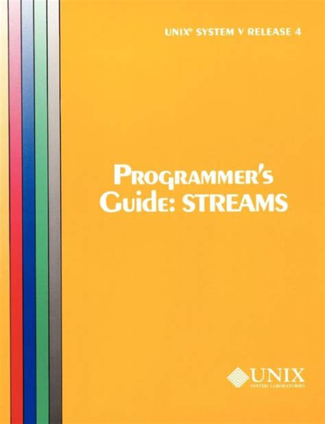 Unix system v release 4 programmers guide streams uniprocessor version at t unix system v release 4 system programmers series. - Visual guide to chart patterns epub.