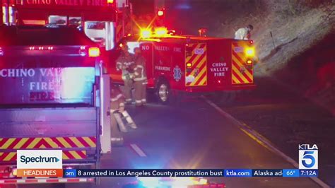 Unknown chemical spill closes 60 Fwy in Chino