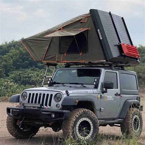 Unleash Off-Road Adventures with the Ultimate Jeep Wrangler Roof Tent