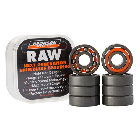 Unleash Precision and Durability with Bronson Raw Bearings