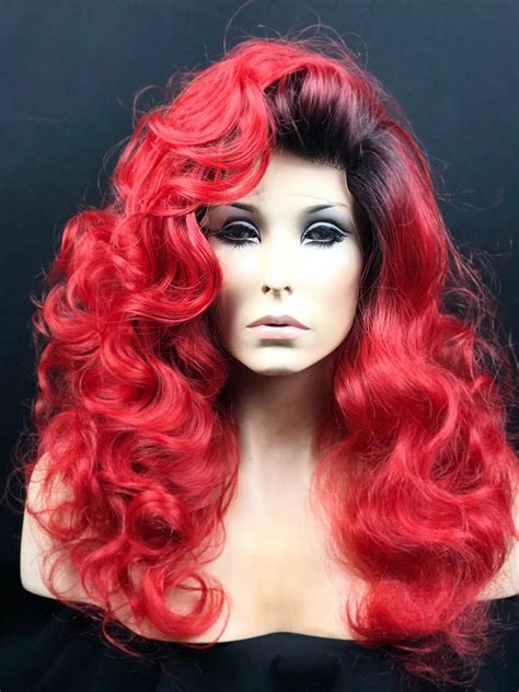 Unleash Your Bold and Fiery Style with Black and Red Wigs