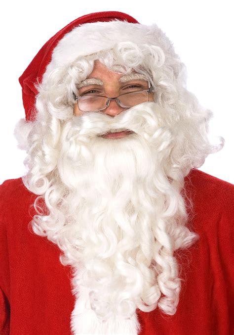 Unleash Your Holiday Spirit with the Ultimate Real Hair Santa Beard and Wig