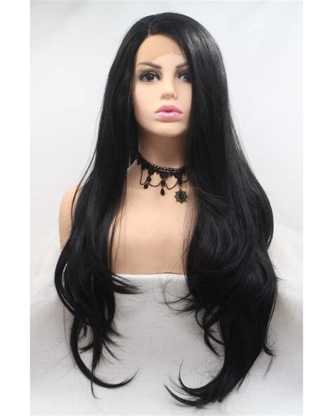 Unleash Your Inner Glamour with the Alluring Dark Lace Front Wig