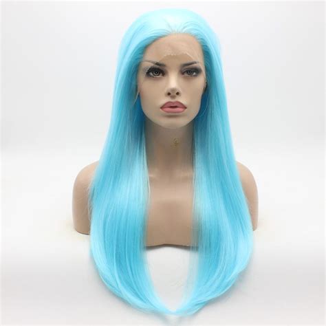 Unleash Your Inner Ice Queen with Captivating Long Light Blue Wigs