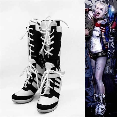 Unleash Your Inner Villain with Harley Quinn Suicide Squad Shoes: A Fashion Statement for the Bold