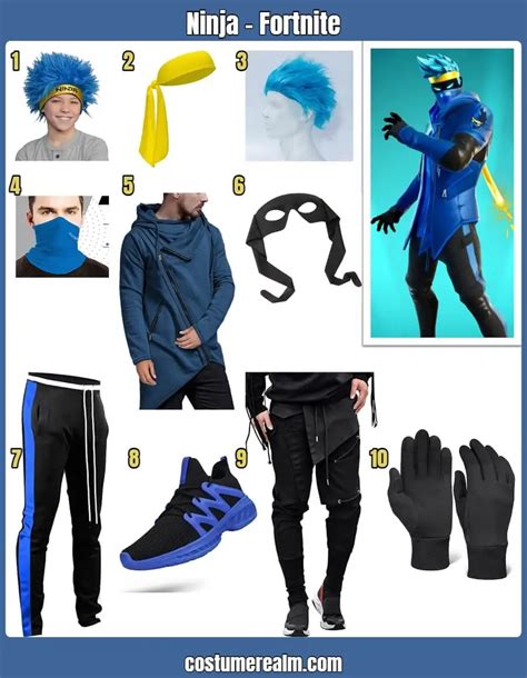 Unleash Your Ninja Might with the Ultimate Fortnite Ninja Costume