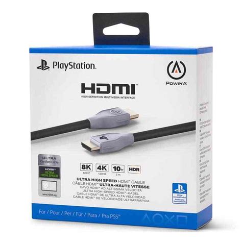 Unleash Your PS5 With the PowerA Ultra High Speed HDMI Cable