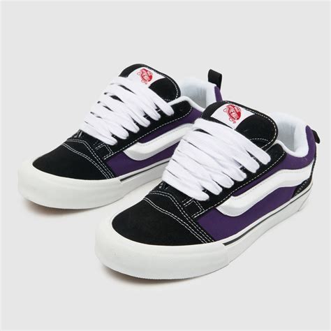 Unleash Your Style with Captivating Black and Purple Vans Shoes