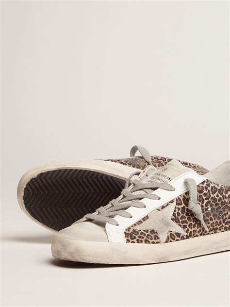 Unleash Your Style with Luxurious Leopard Golden Goose Sneakers