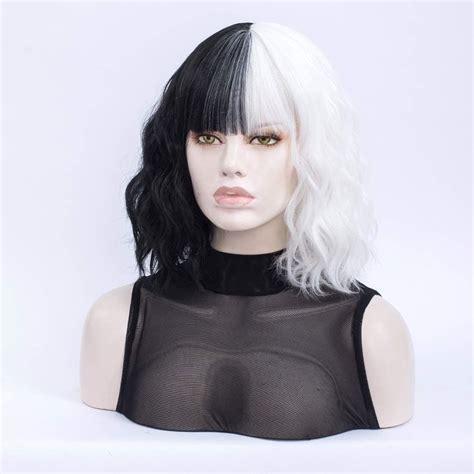 Unleash the Enchanting Beauty of Black and White Human Hair Wigs