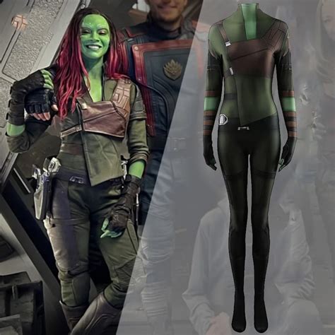 Unleash the Inner Superhero with our Enchanting Girls Gamora Costume