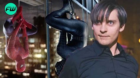 Unleash the Power of Tobey Black Suit Spider-Man**