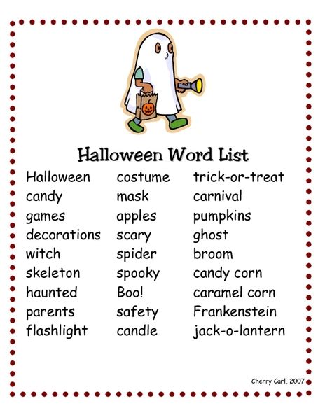 Unleash the Spooky Spirit: A Comprehensive Halloween Word List for Your Digital Marketing Triumph