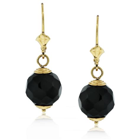 2024 Unleashing the Exquisite Charm: Onyx Earrings Gold-marketplaceplus.shop