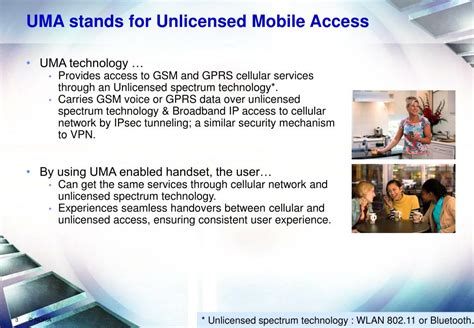 Unlicensed Mobile Access UMA Explained