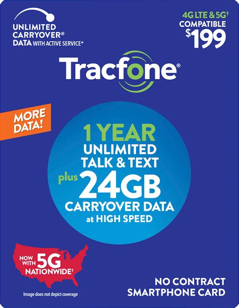  Unlimited talk, text & data. Get Unlimited Talk, Text & 5G/4G data on your smartphone virtually everywhere in the U.S., with no data overages or annual contracts. During congestion, customers on this plan using >50GB/mo. may notice reduced speeds until next bill cycle due to data prioritization. .