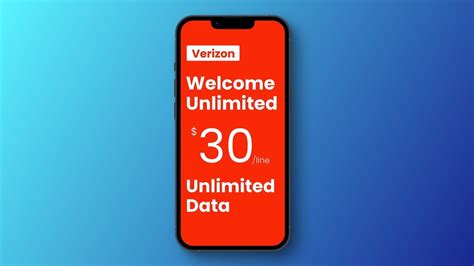 Unlimited welcome verizon. Verizon's Unlimited Welcome plan gets close with four lines at $30 per line, but since Visible doesn't charge extra for taxes and fees, it's still the clear winner on value. 