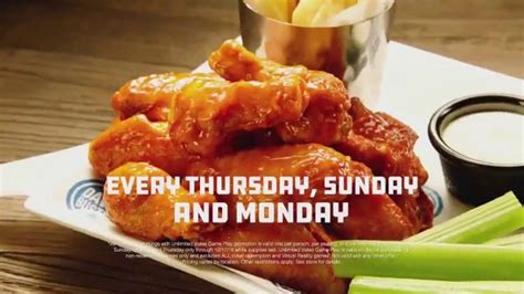 Unlimited wings dave and busters. Dave & Buster's. 774,161 likes · 1,353 talking about this · 979,507 were here. There's always something new at Dave & Buster's – the ONLY place to Eat, Drink, Play & Watch Sports® all under one roof! 