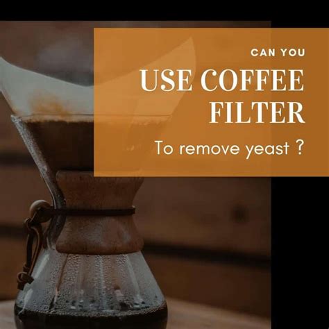 Unlock The Benefits Of Filtering Wine With Coffee Filters To Remove Yeast