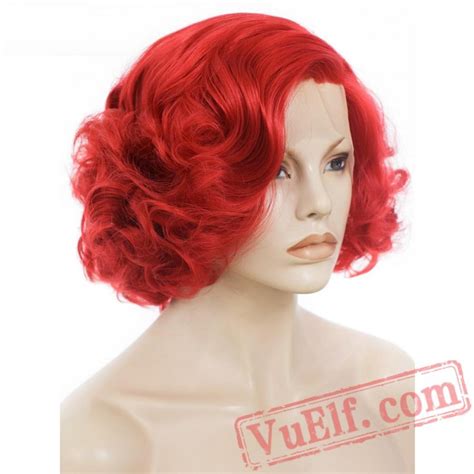 Unlock Your Inner Fire with Short Red Wigs Made from Real Hair