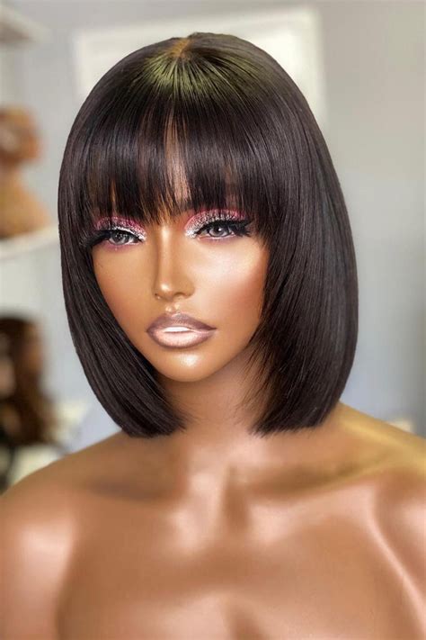 Unlock Your Stunning Style with a 10 Inch Bob Wig Length for a Flawless Look**