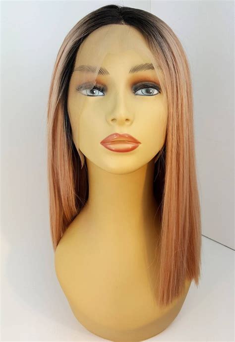 Unlock Your Ultimate Style with Our Enchanting Rose Gold Lace Front Wigs