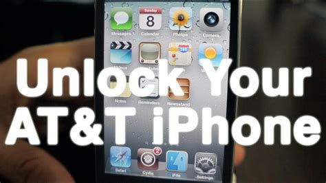 Unlock att iphone. 