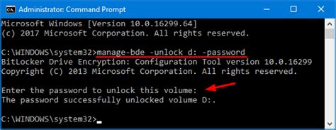 Unlock bitlocker from cmd without password.  Follow these steps to access your encrypted hard dr...