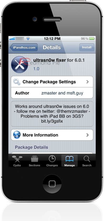 Unlock iOS 6, 6.0.1 On iPhone 4, 3GS With UltraSn0w Fixer