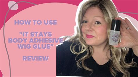 Unlock the Beauty of Adhesion with it stays body glue!