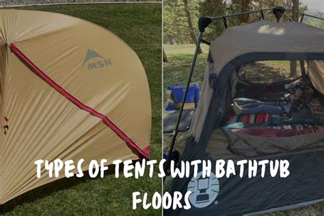 Unlock the Comfort and Convenience of Bathtub Tent Floors